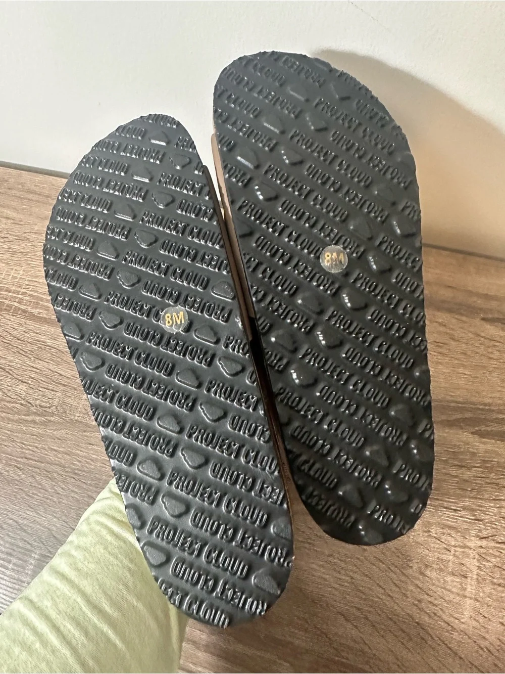 Genuine leather sandals project cloud